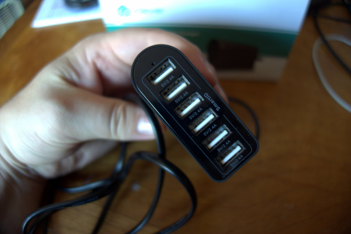 6 port usb charger