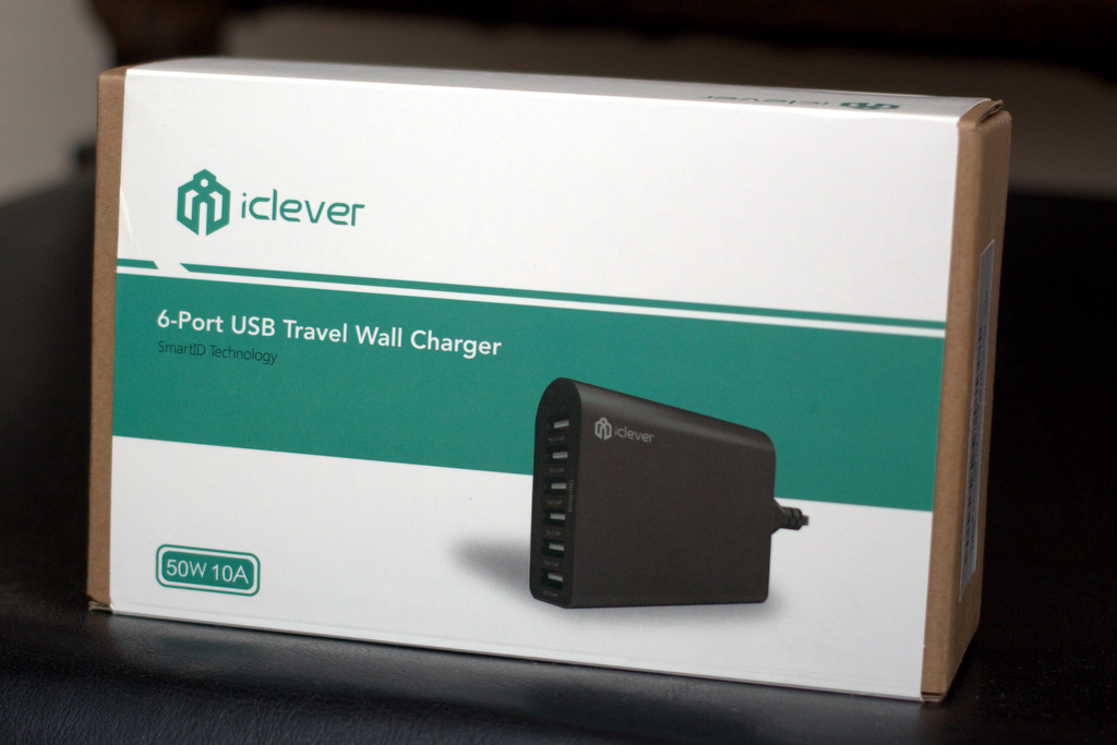 iClever 6-Port USB Wall Charger